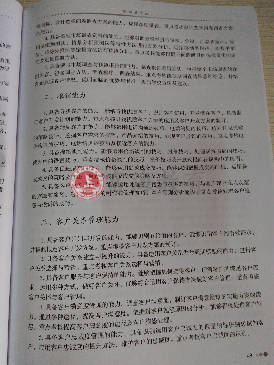 2017年辽宁专升本市场营销专业考试纲要（试行）8